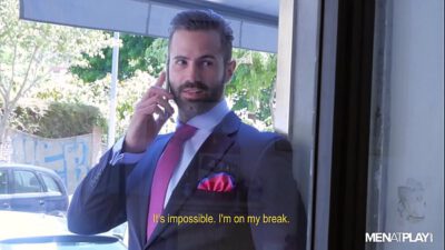 ALEX MULLER POUNDS HARD DANI ROBLES ON HIS BREAK