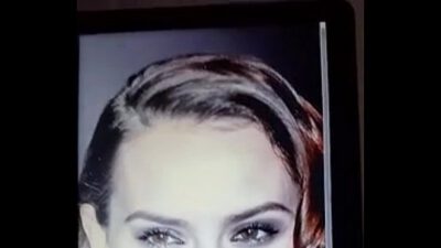 My huge cum tribute to Daisy Ridley 4