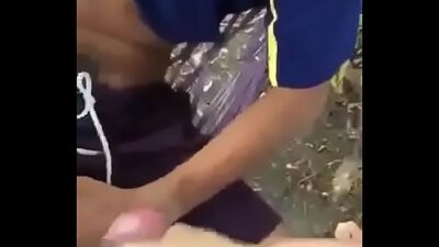 Amigos da roça Gozando