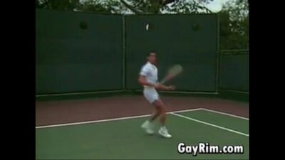Blowjob At The Tennis Court
