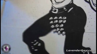 Awesome BDSM gay sex scene with spanking gay sex