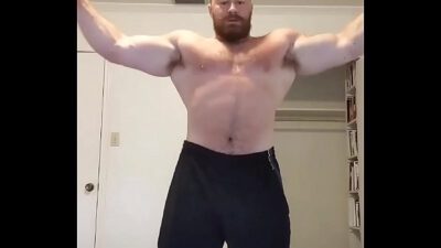 Beefy Bodybuilding Posing & Strip Tease OnlyfansBeefBeast