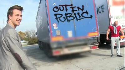 GAYWIRE – Czech Studs Having Gay Sex Out In Public!