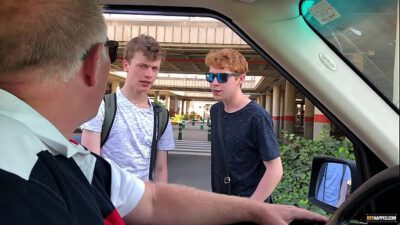 Obedient twinks tormented and fucked in rough raw foursome