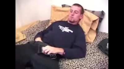 Adam Strokes With Sex Toy