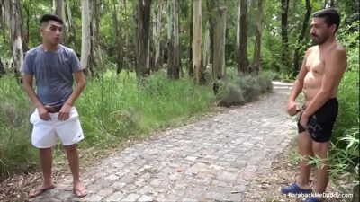 Alejo takes mature raw cock