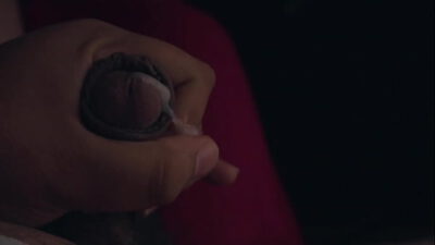 Big cumshot little cock