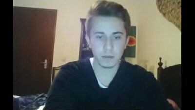 Cute Guy Spreads Hairy Ass Cheeks