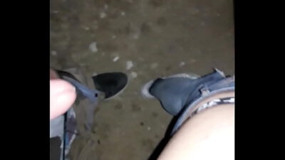 Follando al aire libre en algún  lugar de Viña del Mar