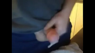 Jacking my small cock till I cum
