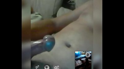 Paja en web cam con gay amateur
