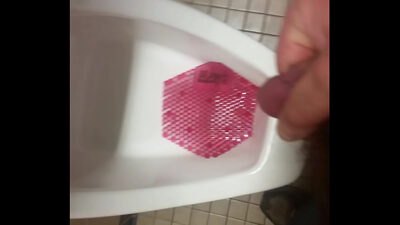 Pissing  in a hospital