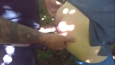 Sexo al aire libre con Papá