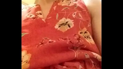 SissyToes showing tiny clitty in his pretty dress!!