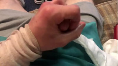 Small Cock Hands-Free Cumshot