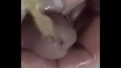 Small cock shower piss fountain