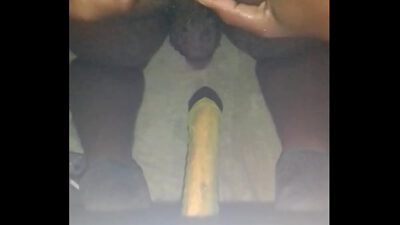 Ass dildo doggy fuck