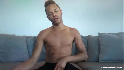 Calvin Beating His Stiff Meat