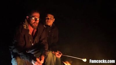 Camping With Dad’s Cock