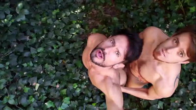 Dude let’s fuck outdoors & Cumshot my ass – Bareback raw – With Alex Barcelona