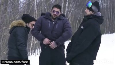 Winter XXX Games Part 3 Scene 1 featuring Alex Neveo and Bo Sinn and Ryan Bones – BROMO