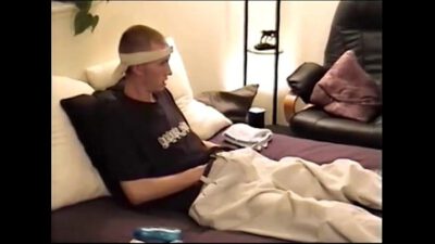 Young Amateur Jonte Stroking His Cock