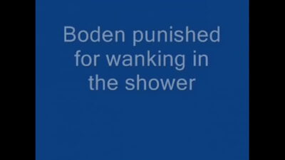 Punished for masturbating in the showers
