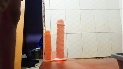 @open orifice playing with big toy